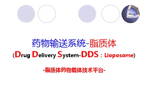 脂质体阿霉素技术简介