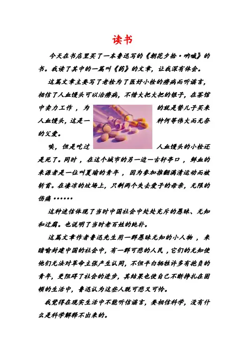 药读后感