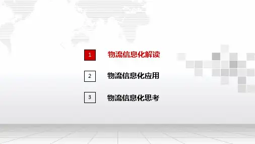 智慧物流整体解决方案ppt课件