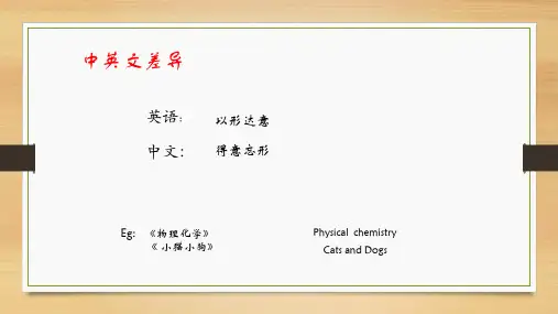 中考作文之话题 --人物介绍 ppt