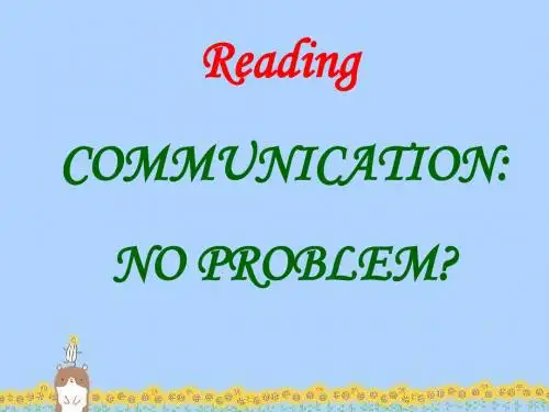 英语：必修4_Unit4_Body_language-Reading课件(新人教版)