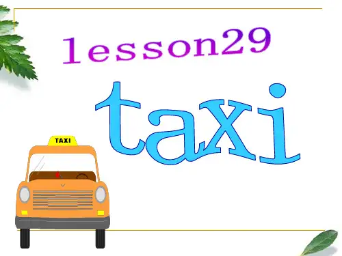 新概念英语第二册-Lesson29