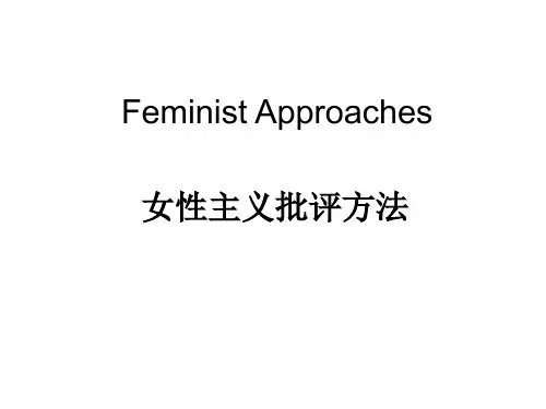 批评6.女性主义