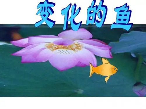 5.3变化的鱼(1)