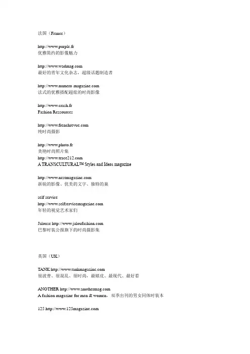 国外另类设计网址