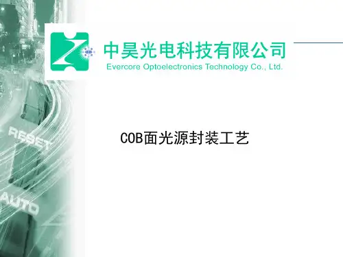 COB封装工艺流程