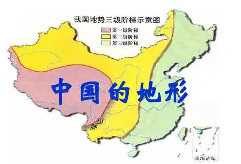 中国的地形—中国地理