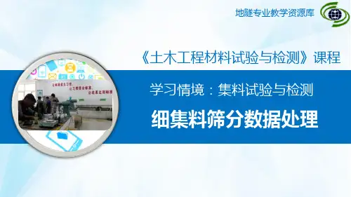 细集料筛分数据处理.