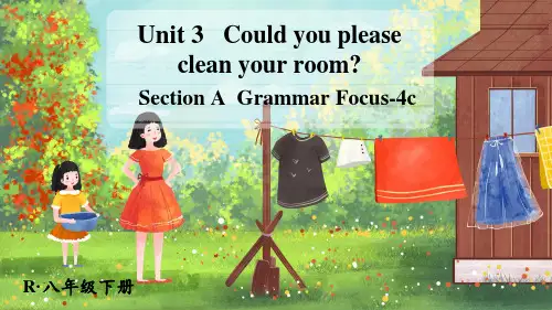 八年级英语下册《Unit 3 第3课时(A Grammar Focus-4c)》教学课件