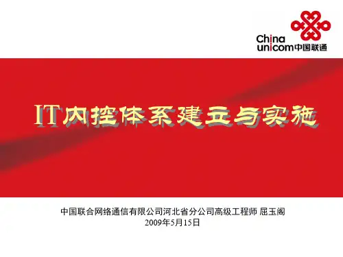 IT内控体系建立与实施.pptx