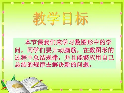 hao   北师大版数学四年级下册《数图形中的学问》PPT课件