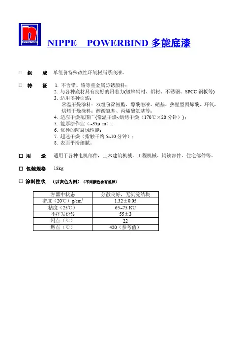 NIPPE POWERBIND 底漆(新)