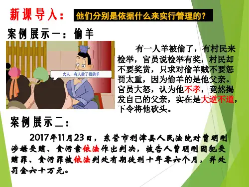 人教版九年级道德与法治上册第四课第一框夯实法治基石
