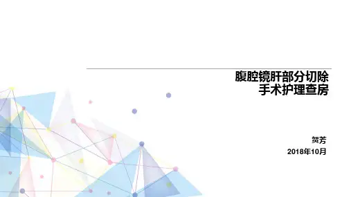 腹腔镜肝部分切除手术的护理查房