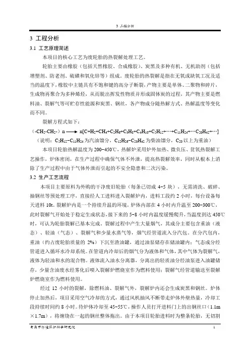 轮胎裂解技术