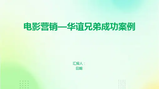 电影营销—华谊兄弟成功案例