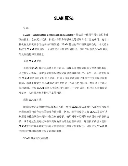 SLAM算法