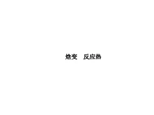 焓变 反应热课件 