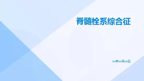 脊髓栓系综合征