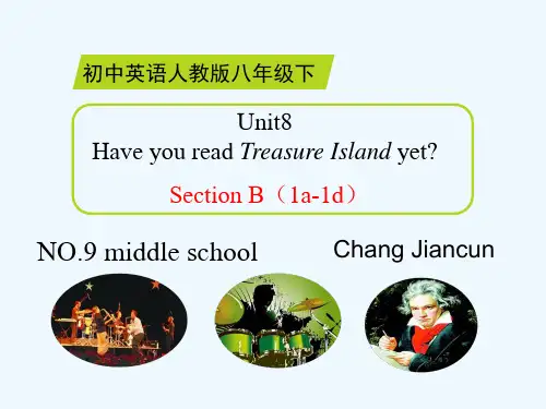 英语人教版八年级下册Unit8 SectionB (1a-1d)