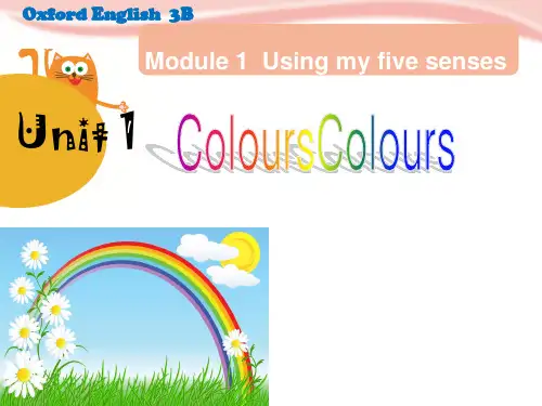 牛津上海版英语三年级下册Module 1 Unit1 Colours课件