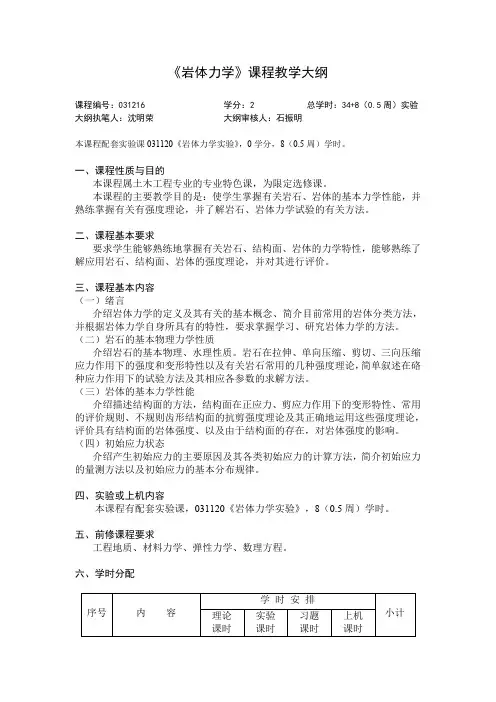 《岩体力学》 (2)