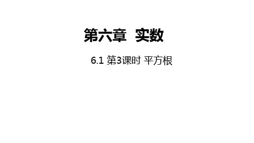 《平方根》课件PPT1