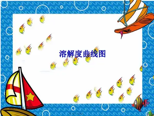 中考化学难点突破专题20 溶解曲线图课件