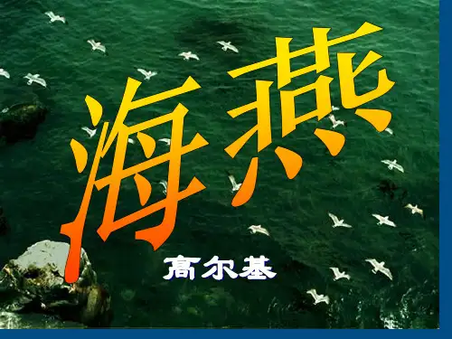 八年级语文下册-第9课《海燕》7-人教新课标版市公开课获奖课件省名师示范课获奖课件