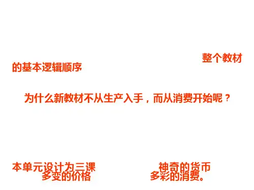 高一政治生活与消费(1)(PPT)4-2