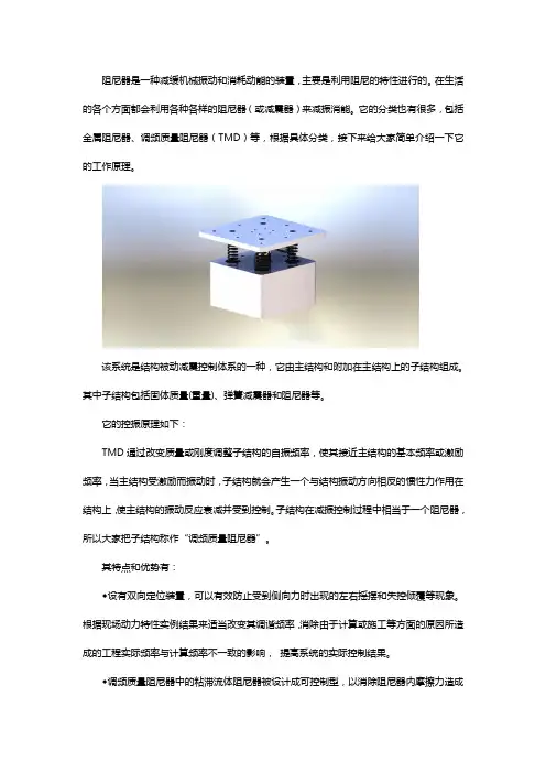 阻尼器TMD工作原理是怎样的