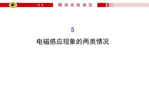 电磁感应现象的两类情况