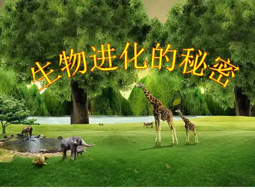 五年级科学下册课件-12生物进化的秘密 - 冀人版(共23张PPT)