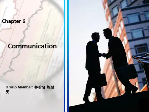 国际商务谈判Chapter6Communication剖析
