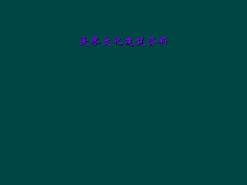 爱琴文化建筑资料