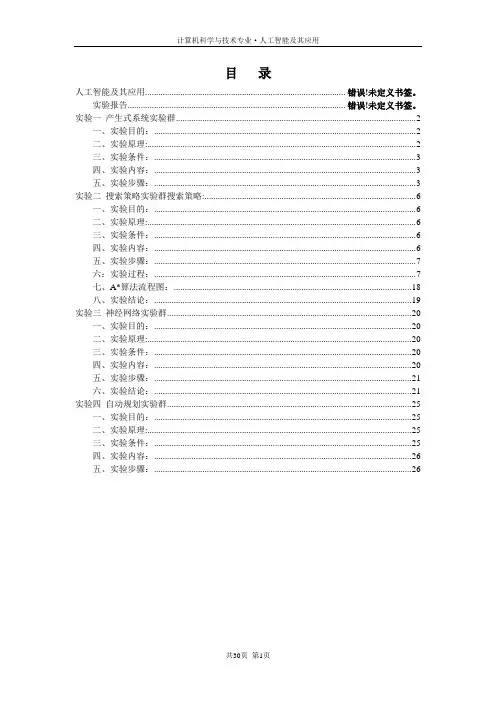 AI实验报告