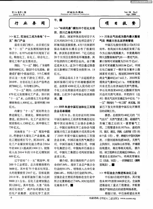 项目投资
