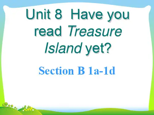 【新】人教版八年级英语下册Unit 8 Section B 1a-1d优质课课件