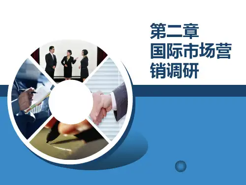 第二章 国际市场调研