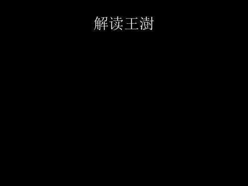 解读王澍