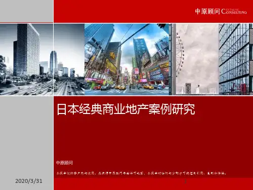 日本经典商业项目研究 PPT课件