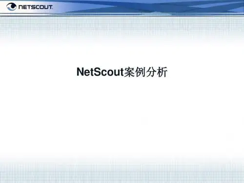 NetScout案例分析
