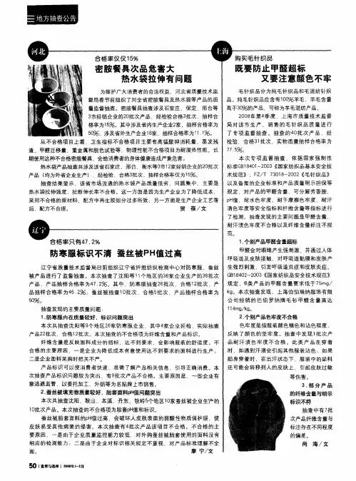 合格率仅仅15%—密胺餐具次品危害大热水袋拉伸有问题
