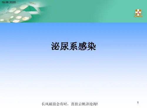 2011年版泌尿系感染指南