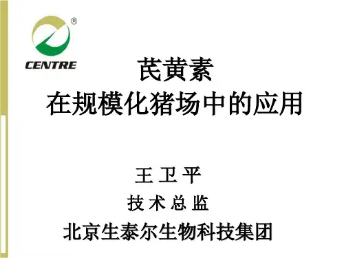 3 芪黄素介绍 (畜药业务员培训)(6个1张)