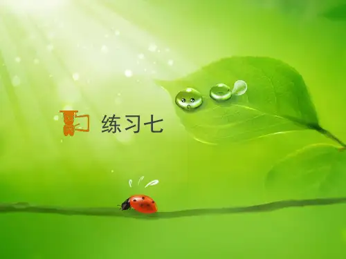 小学人教版数学六年级下册课件：《练习七》习题课件