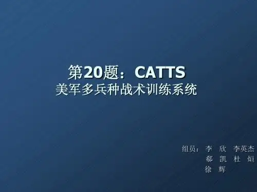 美军CATTS