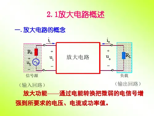 电压放大倍数的计算