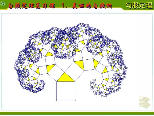 勾股定理的证明及应用(复习课)
