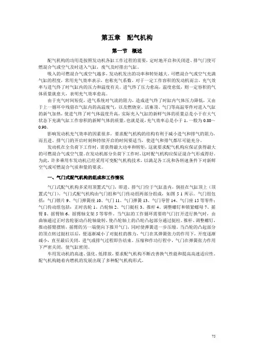 配气机构DOC